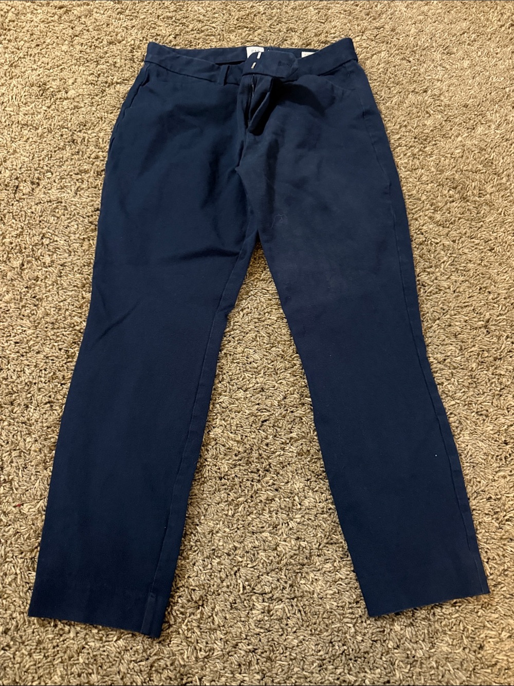 Women’s Navy Chino Pants